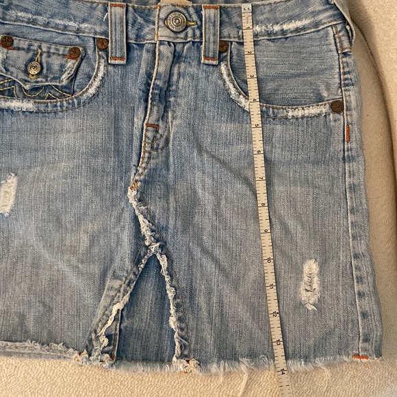 True Religion, Girls Sz 14, Distressed Skirt - Picture 6 of 6